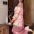 New trendy stylish real mirror work with lace border kurta set
