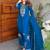 Womens trendy stylish embroidery thread work kurta set
