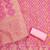 Pink Chanderi Banarasi silk zari woven design dress material