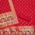 Red Soft Banarasi silk zari woven design dress material