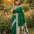 Green Color zari weaving  Work Silk Saree