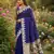 purple Color zari weaving  Work art silk saree