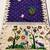 purple Color zari weaving  Work Silk Saree