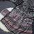 Roman Silk Ajarakh Print And Real Mirror work Saree With Blouse Set For Women's