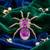 Purple crystal spider designer brooch pin for women & men