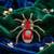 Red crystal spider designer brooch pin for women & men