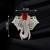 Royal elephant red and silver  stone crystal designer brooch pin for women & men
