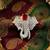 Royal elephant red and silver  stone crystal designer brooch pin for women & men