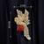 Luxury parrot design gold plated brooch with red and silver  stone & crystal detailing     designer pin for women & men