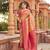 Mustard soft banarasi silk zari woven saree with blouse