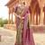 Pista green soft banarasi silk zari woven saree with blouse