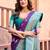 Purple silk zari woven saree with blouse