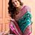 Turquoise silk zari woven saree with blouse