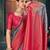 Grey silk zari woven saree with blouse
