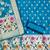 Skyblue Soft Banarasi silk zari woven design dress material