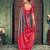 Grey silk zari woven saree with blouse