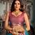 Turquoise soft silk zari woven saree with blouse