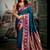 Morpich soft silk zari woven saree with blouse