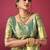 Grey tissue silk zari woven saree with blouse