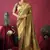 Mehendi tissue silk zari woven saree with blouse