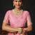 Pink organza khadi zari woven saree with blouse