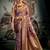 Wine premium soft silk zari woven saree with blouse