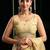 Beige soft spun cotton zari woven saree with blouse