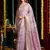 Purple soft spun cotton zari woven saree with blouse