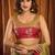 Mehendi soft tissue zari woven saree with blouse