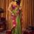 Green soft tissue zari woven saree with blouse