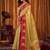 Pista green soft tissue zari woven saree with blouse