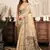 Cream modal art silk warli work saree with blouse