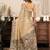 Cream modal art silk warli work saree with blouse