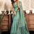 Sky blue modal art silk warli work saree with blouse