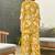 Mustard floral print rayon relaxed fit co-ord set