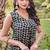 Women olive bottle green printed sleeveless kurta set