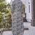 Women turquoise blue printed mandarin collar straight kurta set