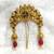 Designer hair jewellery hair accessories aambada khopa veni bun brooch juda pin hair pin for women