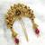 Designer hair jewellery hair accessories aambada khopa veni bun brooch juda pin hair pin for women
