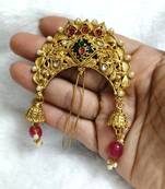 Designer hair jewellery hair accessories aambada khopa veni bun brooch juda pin hair pin for women