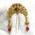 Designer hair jewellery hair accessories aambada khopa veni bun brooch juda pin hair pin for women