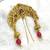 Designer hair jewellery hair accessories aambada khopa veni bun brooch juda pin hair pin for women