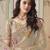 Gold embroidered tissue wedding saree with premium embroidered blouse fabric