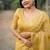 yellow soft kalyani silk blend zari weaving checks sarees