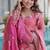 Peach Premium designer readymade top-sharara-dupatta