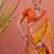 yellow & orange banarasi silk blend weaving sarees