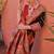 black & red banarasi silk blend weaving sarees