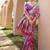 pink banarasi silk blend paithani kanjivaram weaving saree