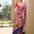 blue banarasi silk blend paithani kanjivaram weaving saree