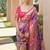 blue banarasi silk blend paithani kanjivaram weaving saree
